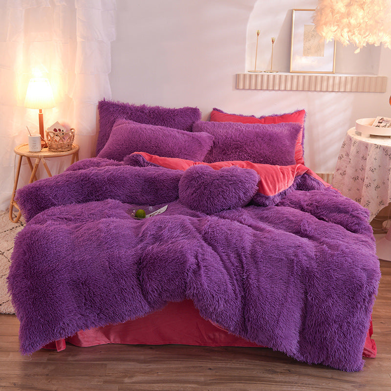 Luxury Thick Fleece Duvet Cover