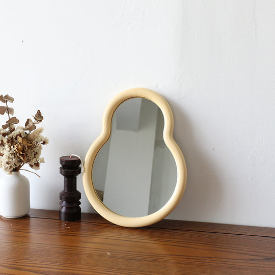 Solid Wood Makeup Mirror Vanity Bedroom Decoration